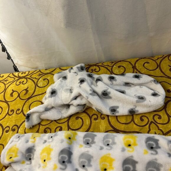 Swaddle me infant blanket sleepers pink gray fleece lot - Picture 5 of 5